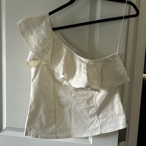 One-shoulder top-NWOT